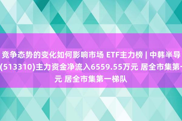 竞争态势的变化如何影响市场 ETF主力榜 | 中韩半导体ETF(513310)主力资金净流入6559.55万元 居全市集第一梯队