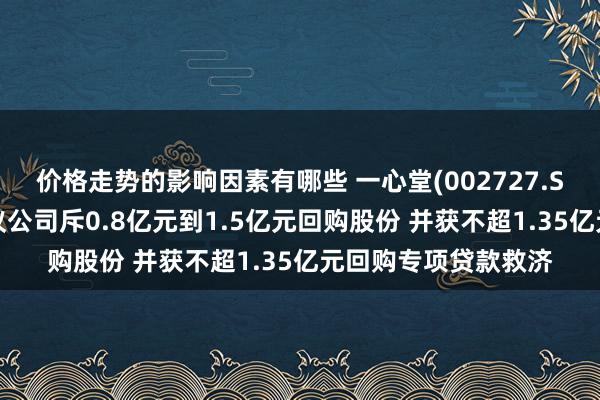 价格走势的影响因素有哪些 一心堂(002727.SZ)实控东说念主建议公司斥0.8亿元到1.5亿元回购股份 并获不超1.35亿元回购专项贷款救济