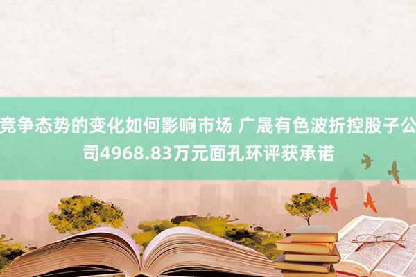 竞争态势的变化如何影响市场 广晟有色波折控股子公司4968.83万元面孔环评获承诺