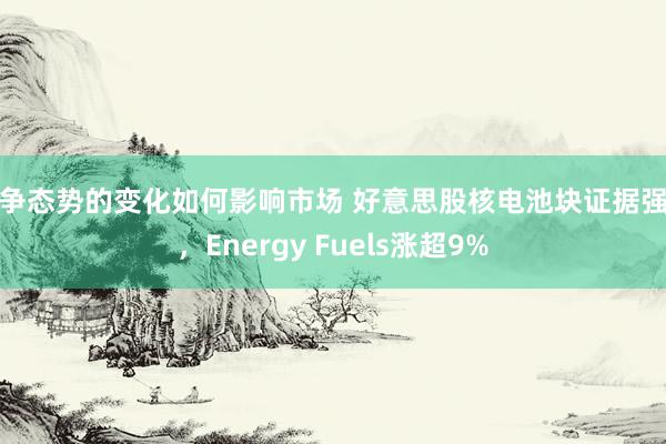 竞争态势的变化如何影响市场 好意思股核电池块证据强势，Energy Fuels涨超9%